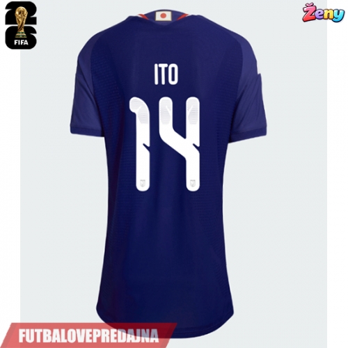 Lacne Ženy Futbalové dres Japonsko Junya Ito #14 MS 2026 Krátky Rukáv - Domáci
